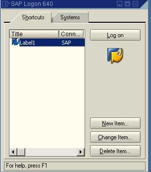 SAP Logon