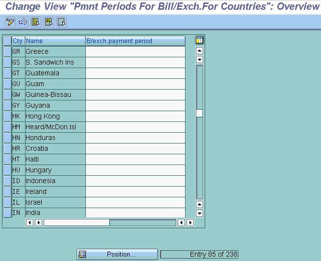 Bill of Exchange Form
