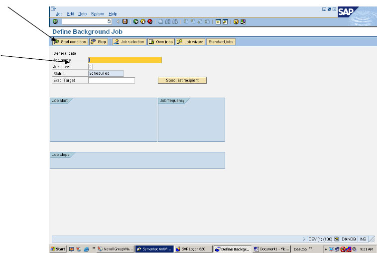 Schedule Background Job