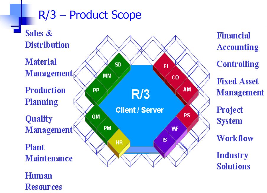 SAP R/3 Overview, R/3 Produt Scope in SAP ABAP