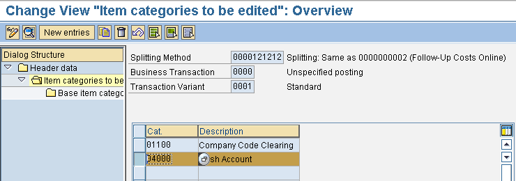 Change View Item Categories to be edited 