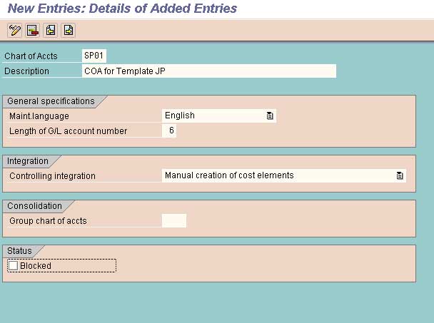 Elements Of Chart Of Accounts