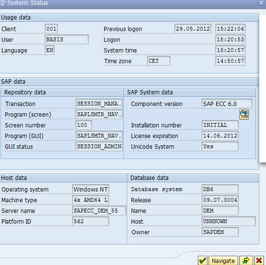 SAP BASIS Post Installation Tasks