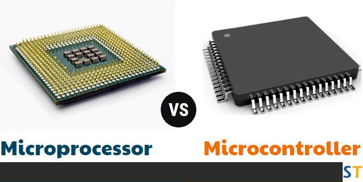 Difference between MicroProcessor and MicroController