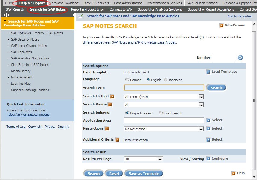 sap support portal login sap support portal login