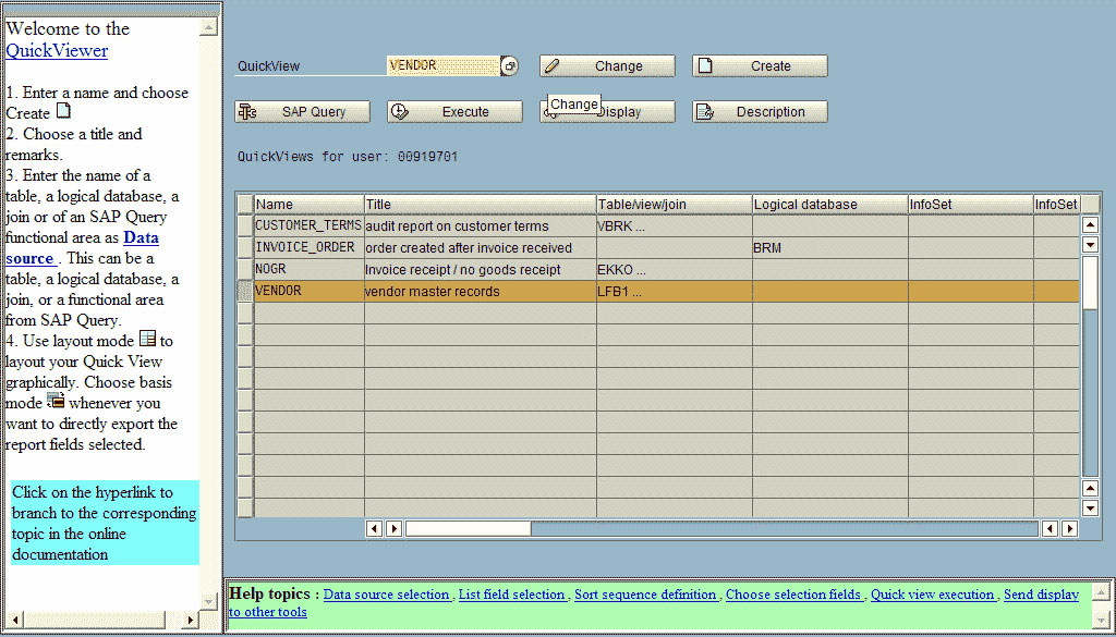 sap table query user group assignment