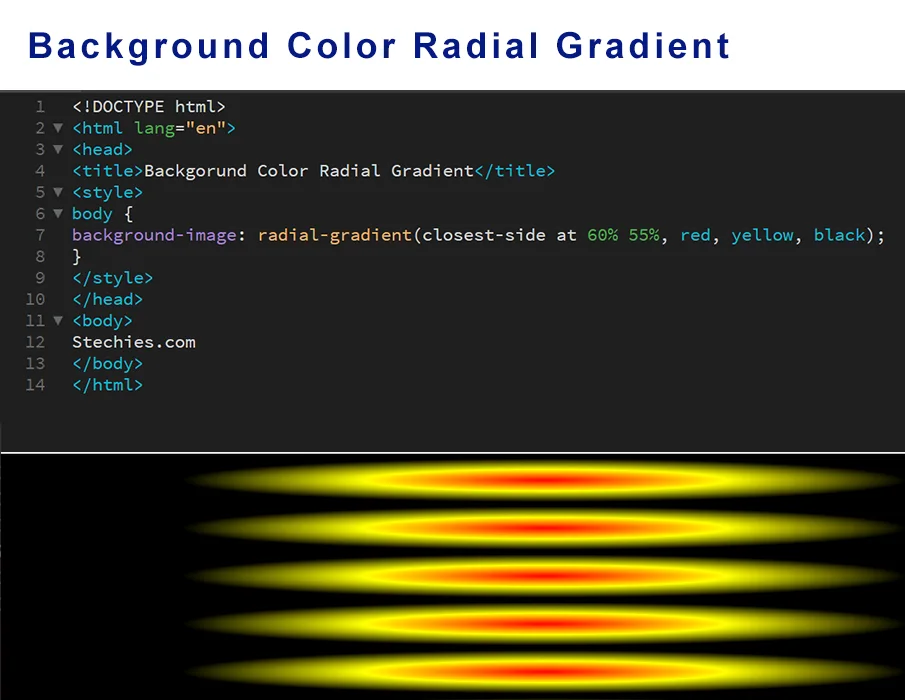 HTML Background Color - Set and Change