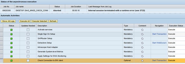 call function remote error dump in sap abap sap bw resume sample