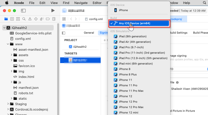 How to Export IOS app from Xcode