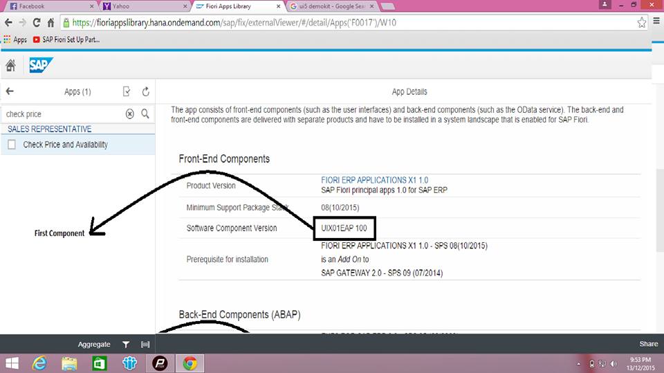 How to check price and availability of a fiori apps 
