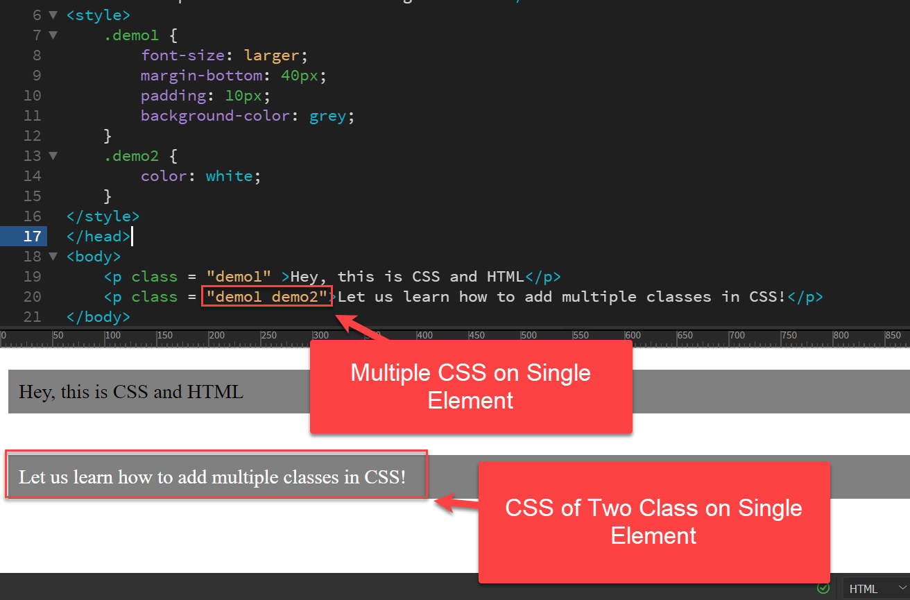 Can HTML have multiple CSS?