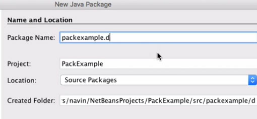 Packages in Java
