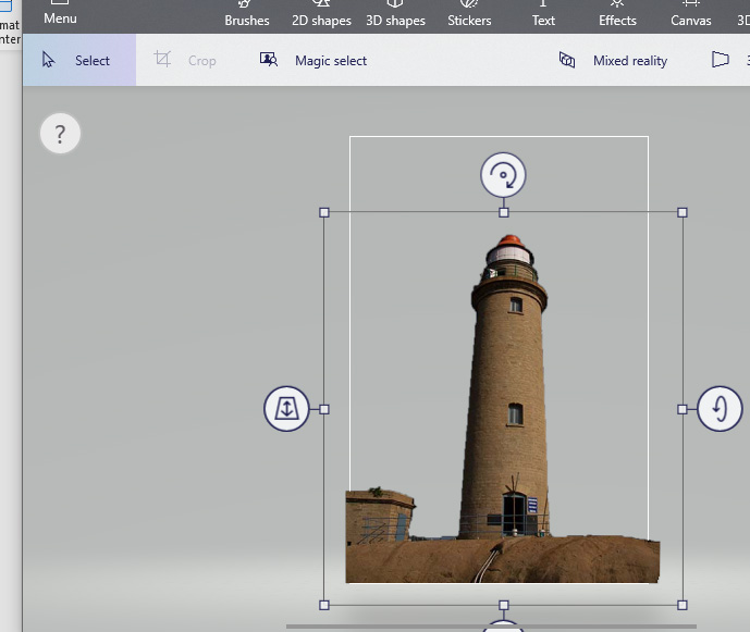 Paint 3D Transparent Background