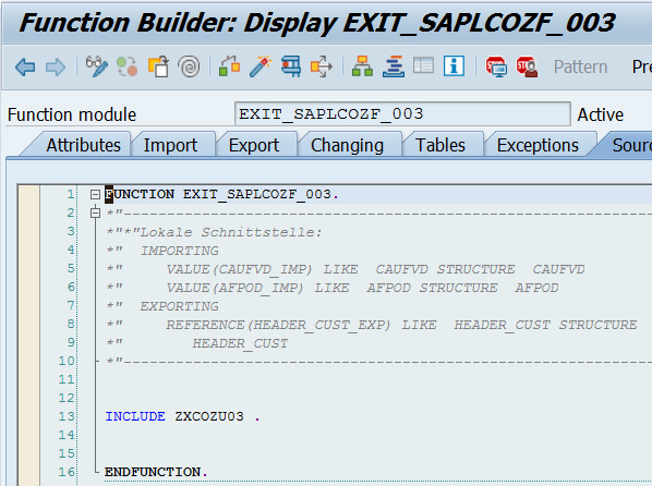 How to find PP User Exits and BADIs