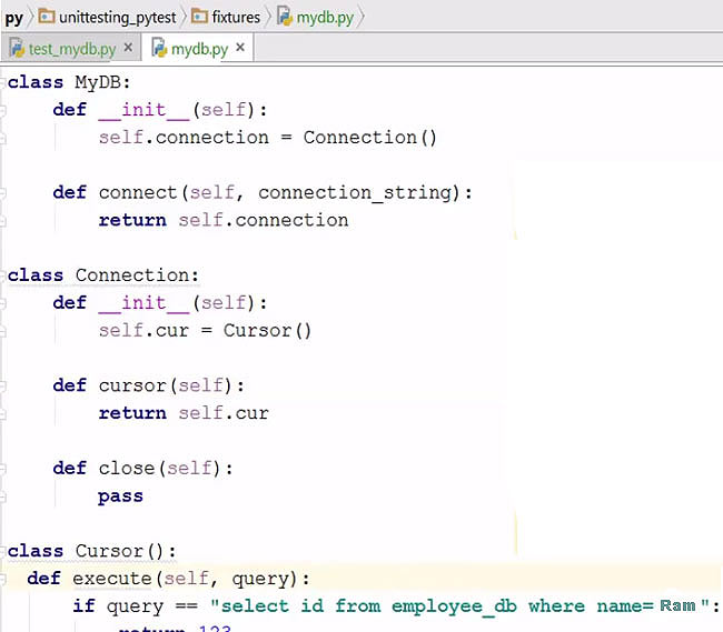 What is @pytest.fixture, pytest Framework