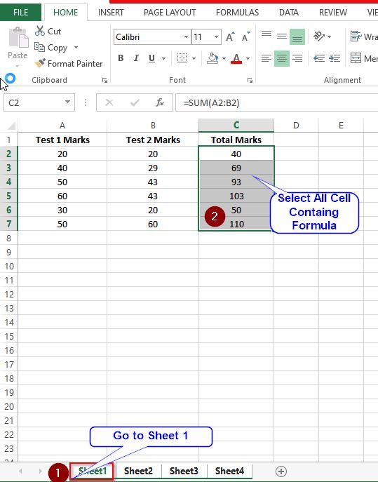 How To Remove Formulas In Excel And Keep The Values