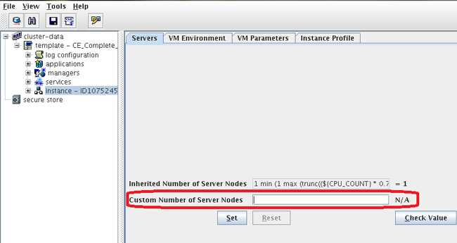 Add or Remove server node in AS Java 7.1 or higher