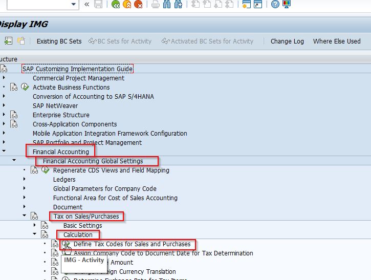 ftxp-create-tax-codes-in-sap